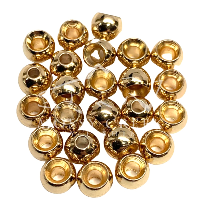 Brass Cyclops Bead Head Gold 1/16"