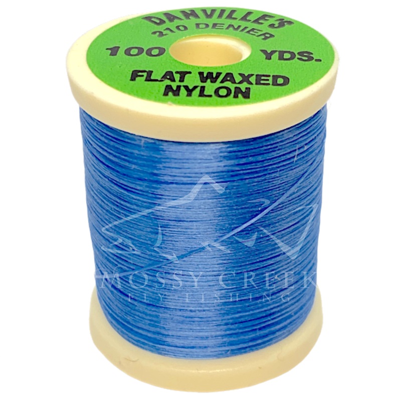 Danvilles Flat Waxed Nylon Thread Fl. Blue