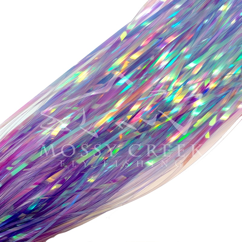 Saltwater Flashabou Pearl Dyed Purple