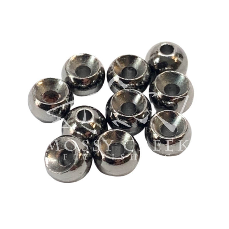 Tungsten Beads Black Nickel 1/16"