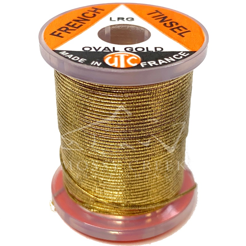 UTC French Oval Tinsel Gold Small