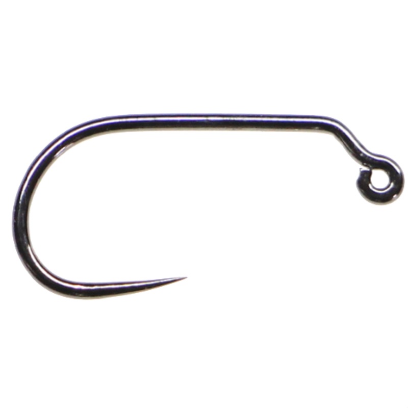 Fulling Mill Jig Force Black Nickel Barbless Hook 50pk 8