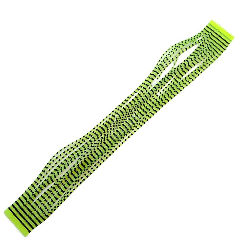 Grizzly Flutter Legs Black Barred Clear Chart