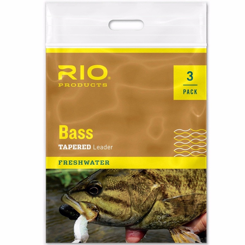 RIO Bass Leader 3 Pack 8lb