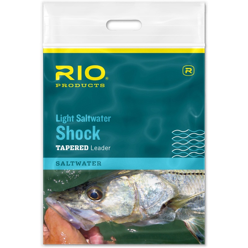 RIO Light Saltwater Shock Tapered Leader 16lb 15lb Shock