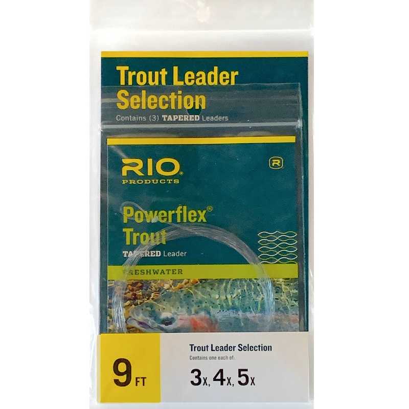 RIO Powerflex Trout Leader Selection 3x4x5x