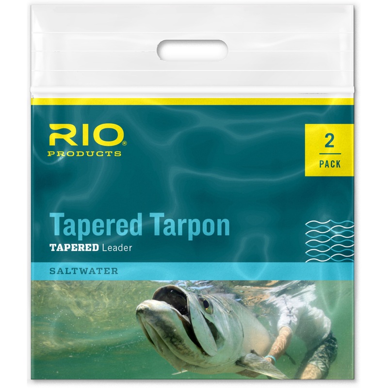 RIO Tapered Tarpon Leader 2-Pack 60lb Shock 40lb Class