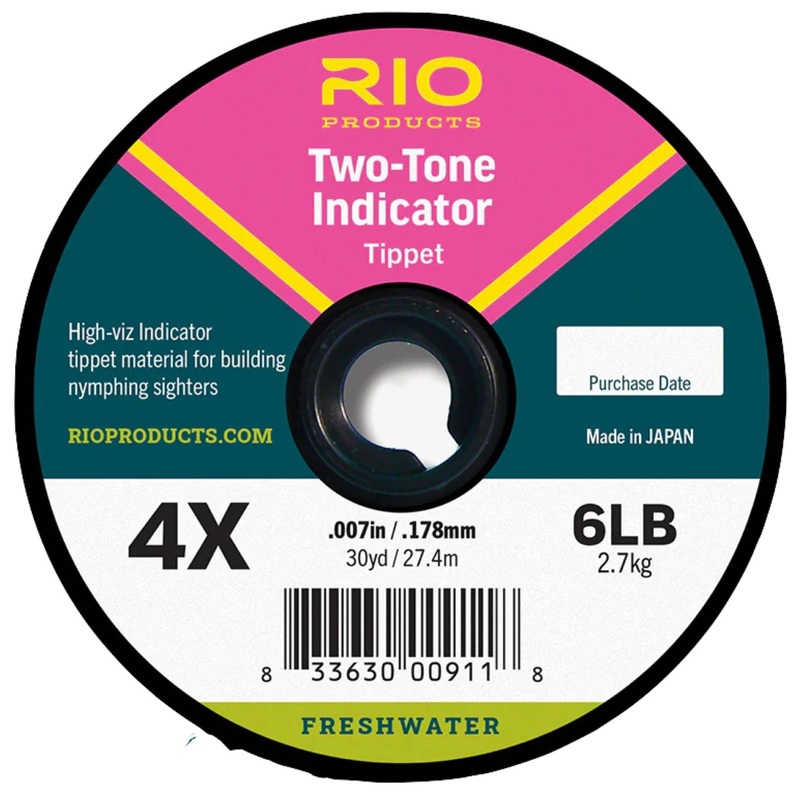 RIO Two Tone Tippet 30yd Spool 1x