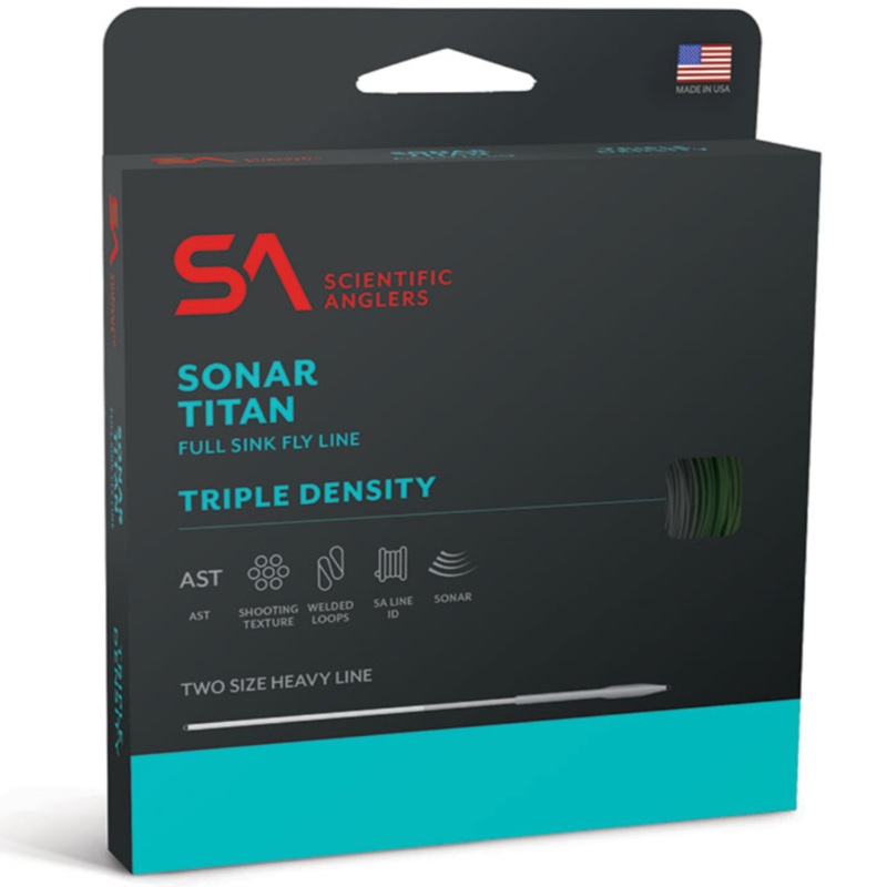 SA SONAR Titan Sink3/Sink5/Sink7 Fly Line WF8S