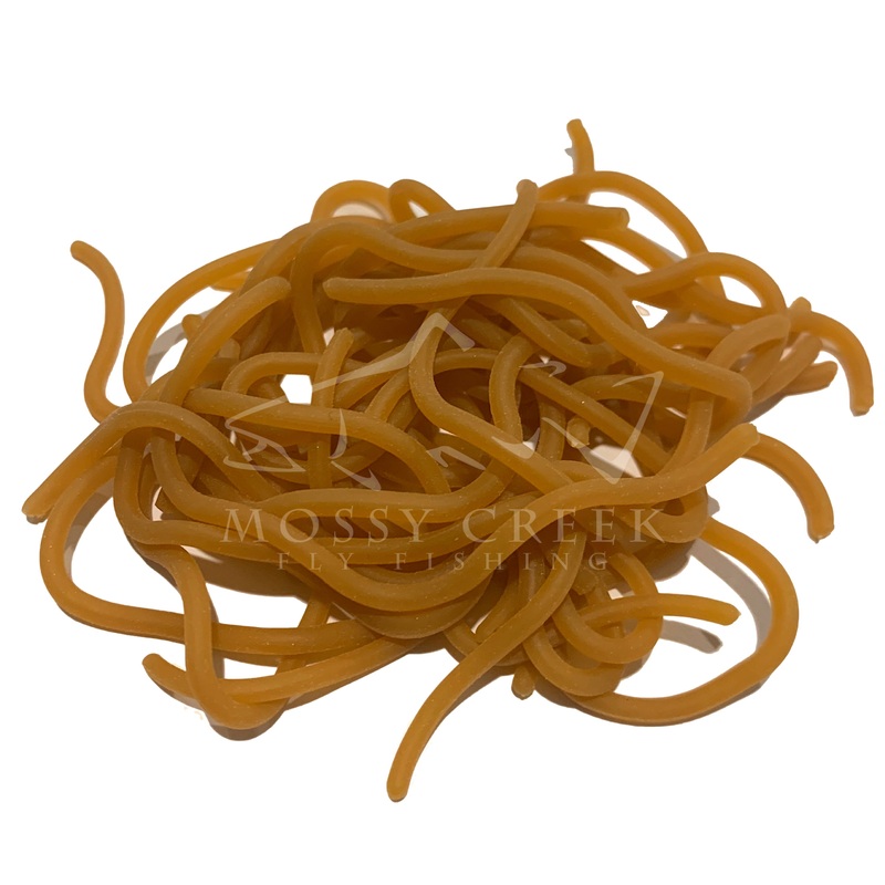 Hareline Caster's Squirmito Squirmy Worm Material Worm Tan