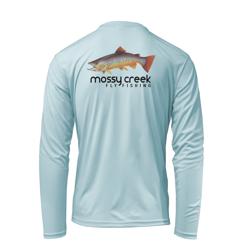 Mossy Creek Solar Crew Arctic Blue Small
