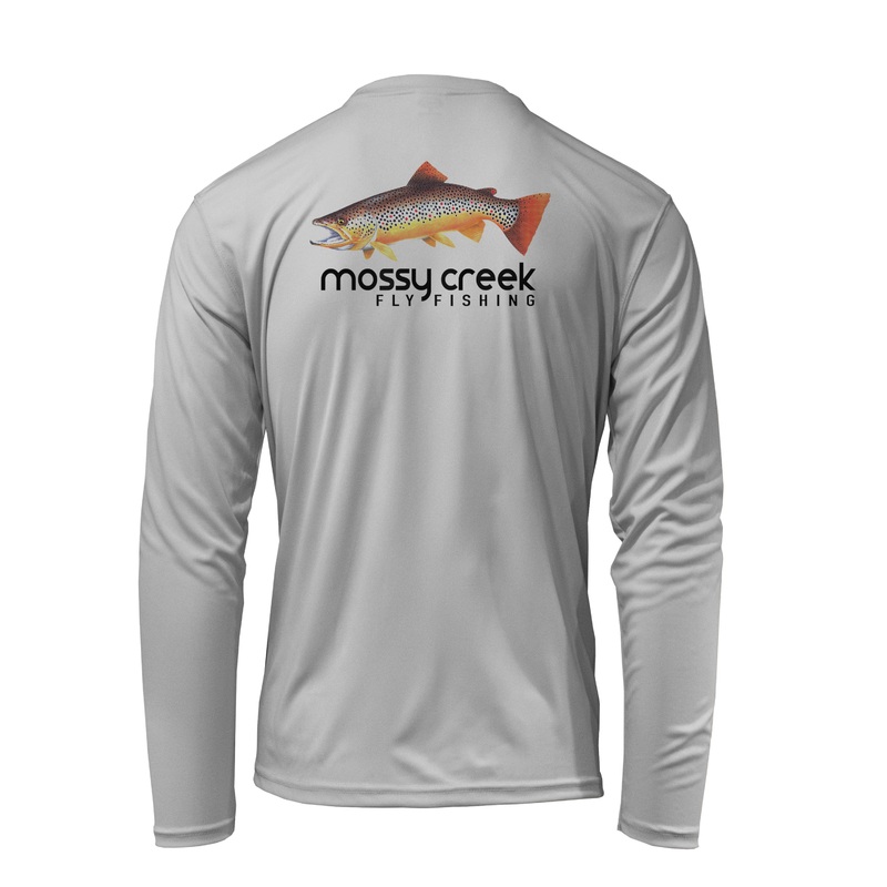 Mossy Creek Solar Crew Pearl Grey Small