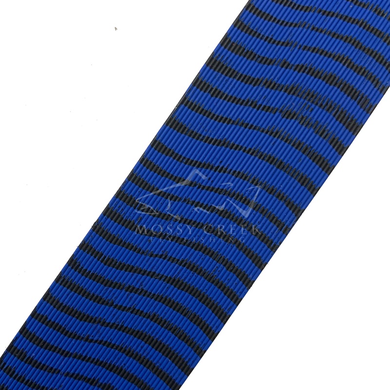 Round Rubber Legs Reptile Medium Black over Blue