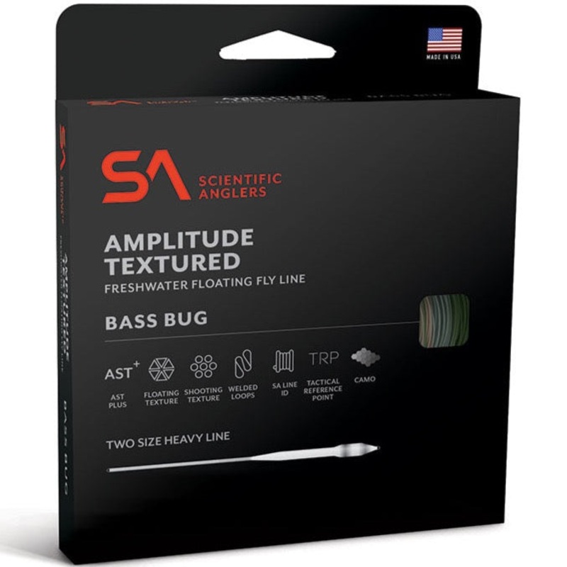 SA Amplitude Bass Bug Fly Line WF6F