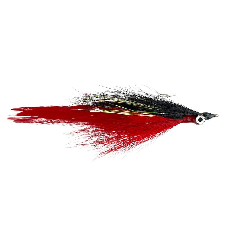 Half And Half 2/0 Black Over Red