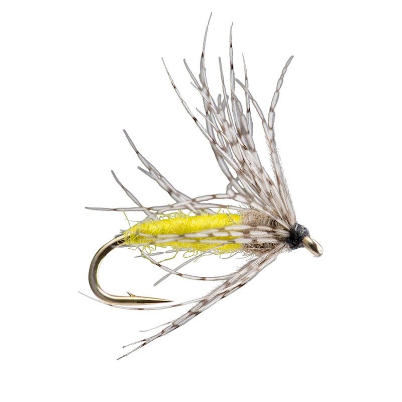 Partridge Soft Hackle Yellow 12