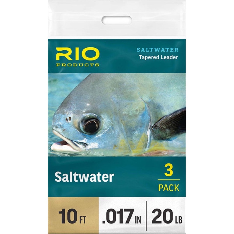 RIO Saltwater Tapered Leader 3 pack 12lb