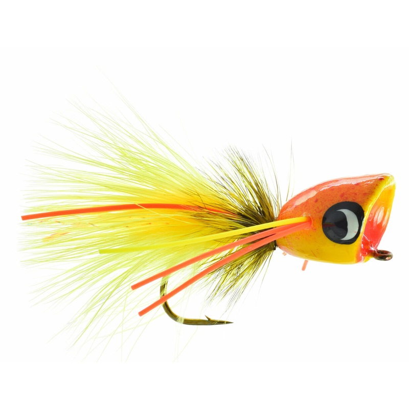 Umpqua Bass Popper Colonel Mustard