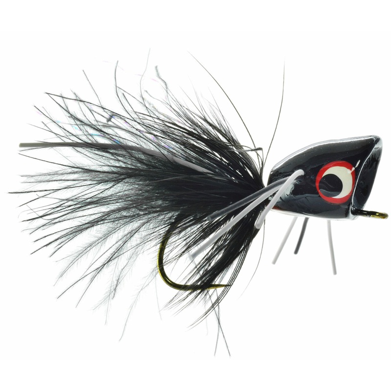 Umpqua Bass Popper Mr. Midnight 6