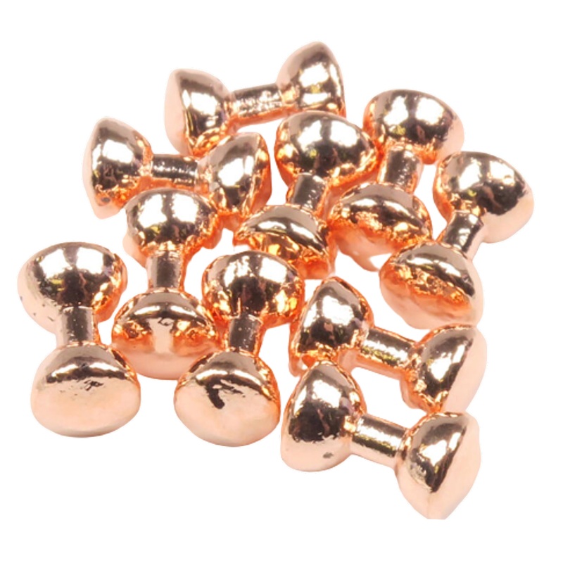 Copper Plated Lead Dumbell Eyes Mini