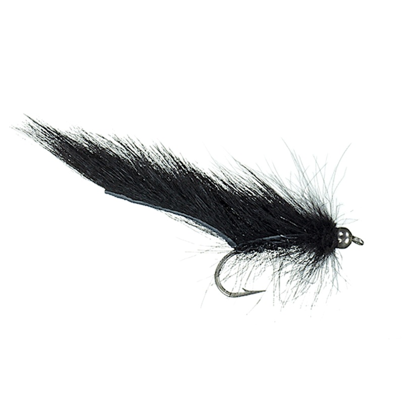 Jake's CDC Squirrel Leech Black 6