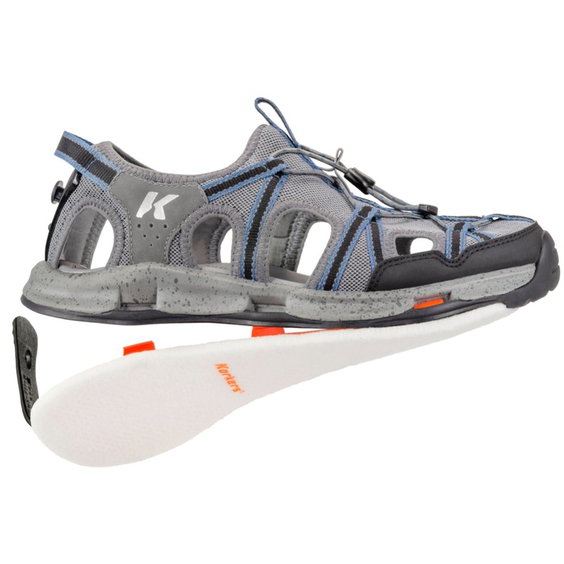 Korkers Swift Current Sandal Felt Sole 10