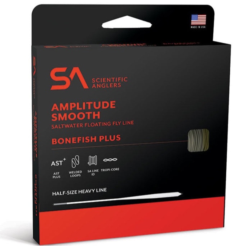 SA Amplitude Smooth Bonefish Plus Fly Line WF6F