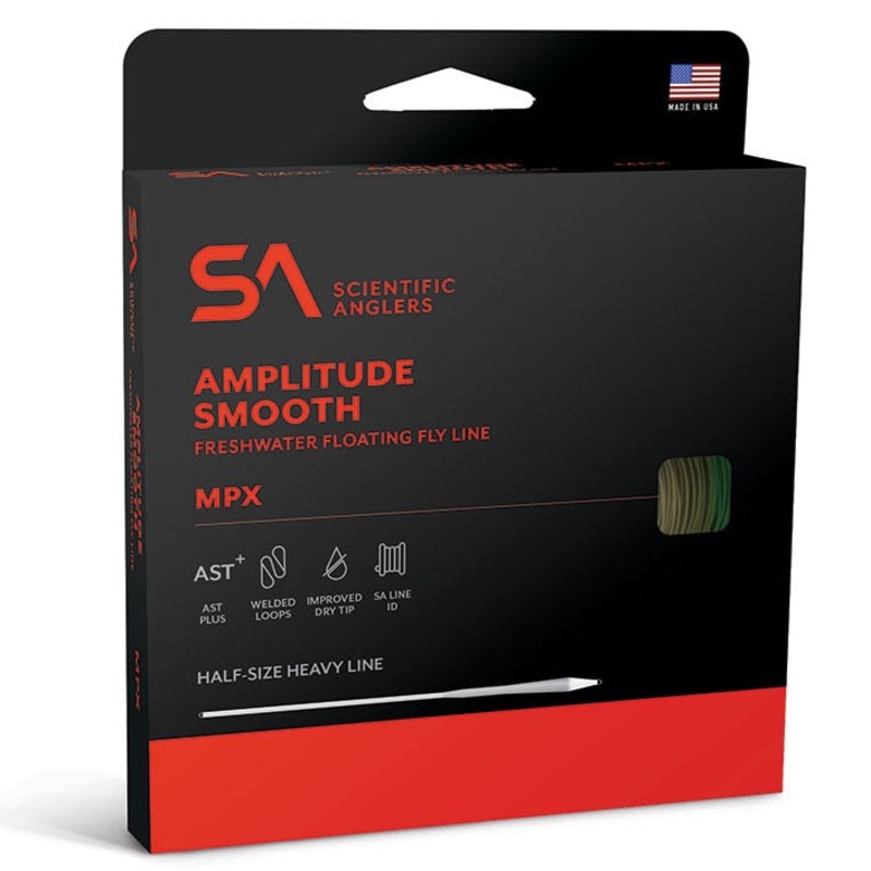 SA Amplitude Smooth MPX Fly Line WF3F