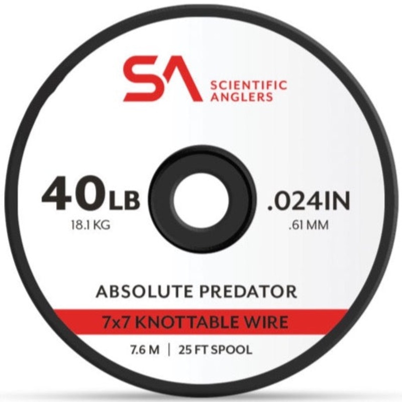 Scientific Anglers Absolute Predator 7x7 Knottable Wire 25lb