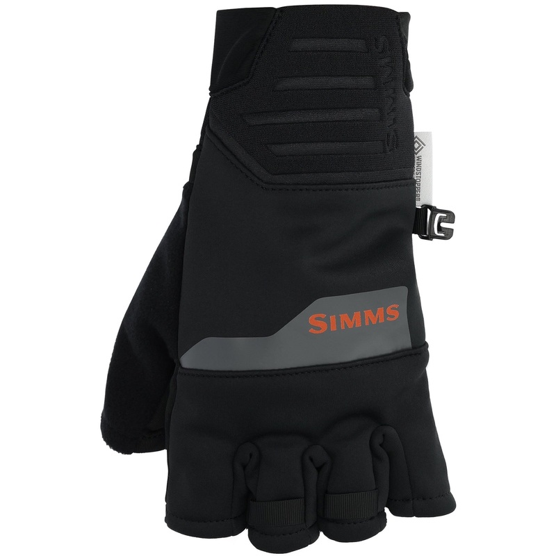 Simms Windstopper Half-Finger Fishing Glove M