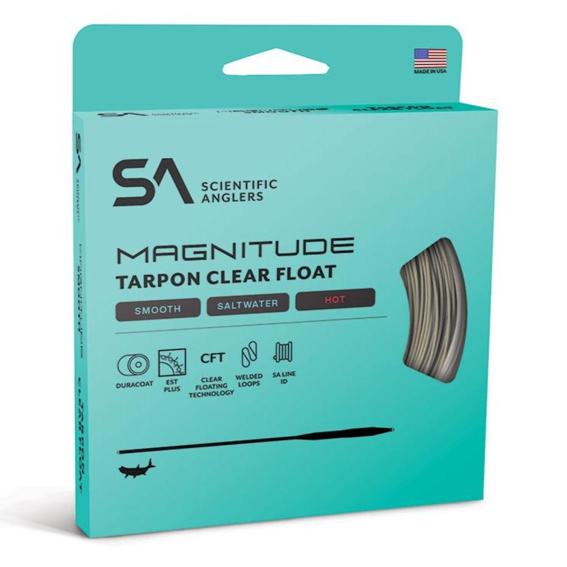 SA Magnitude Smooth Tarpon Full Clear Fly Line WF10F