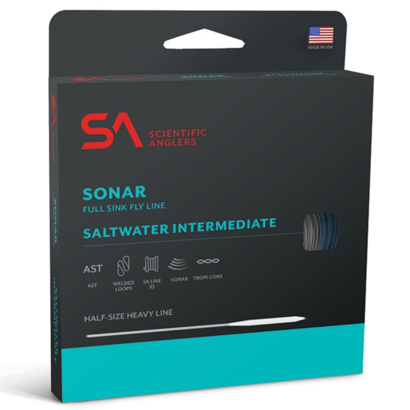 SA SONAR Saltwater Intermediate Fly Line WF7I
