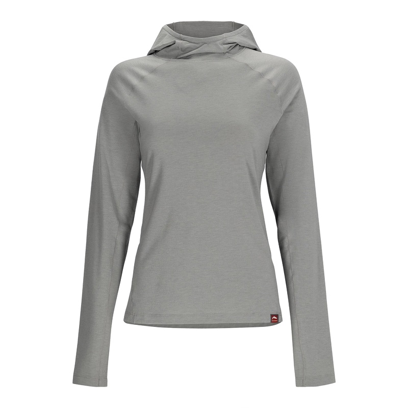 Simms Women's Glades Hoody Cinder Heather Small