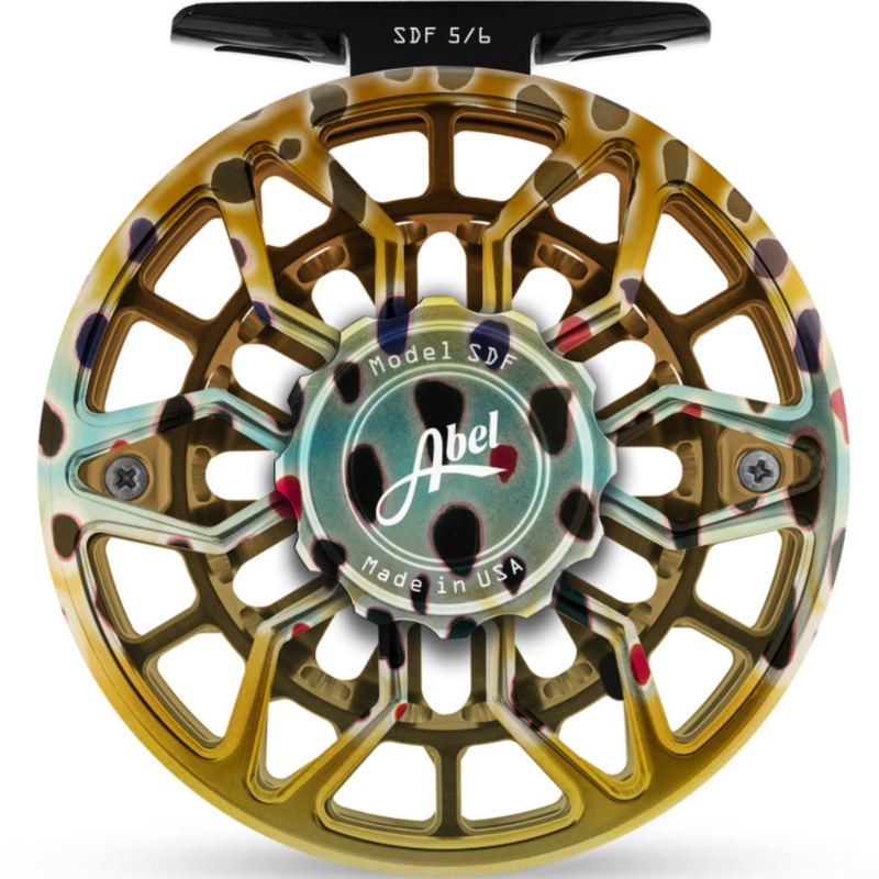 Abel SDF 5/6 Custom Native Brown Fly Reel 5/6