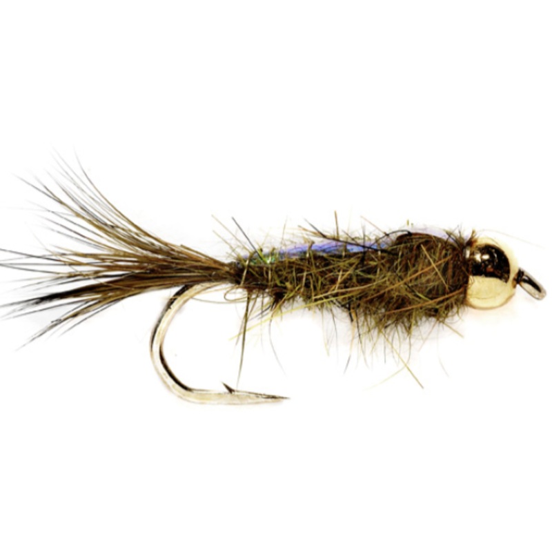 BH Flashback Hare's Ear Nymph Olive 12