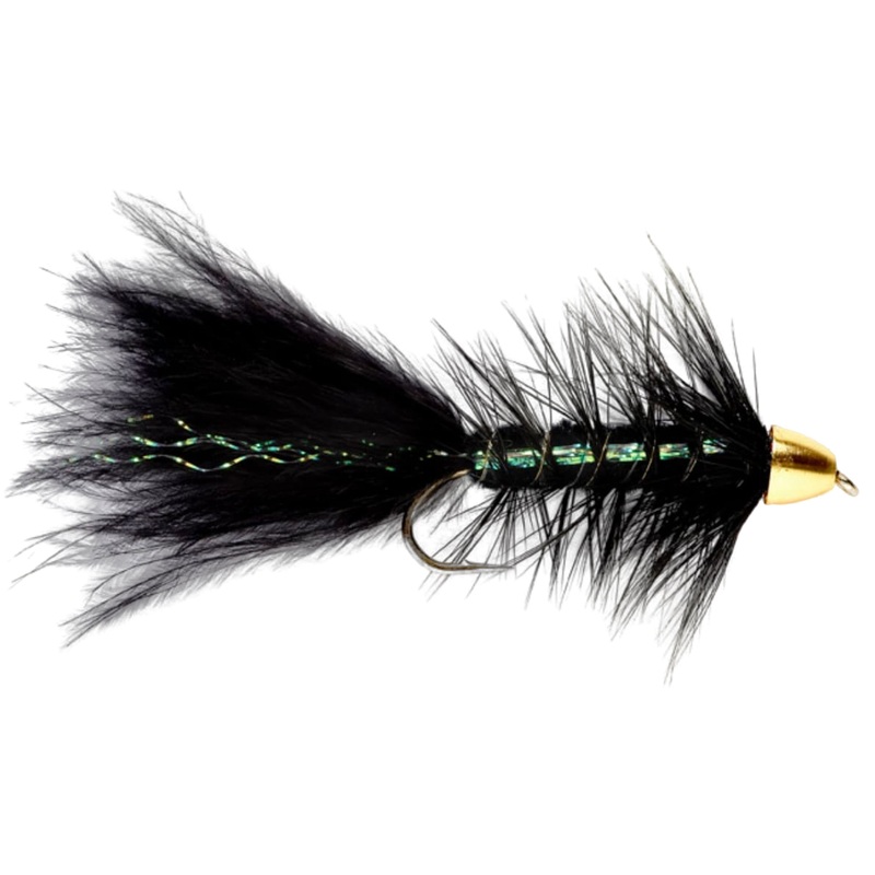 Conehead Wooly Bugger Black 4