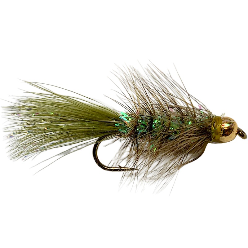 Crystal Bugger Olive 6