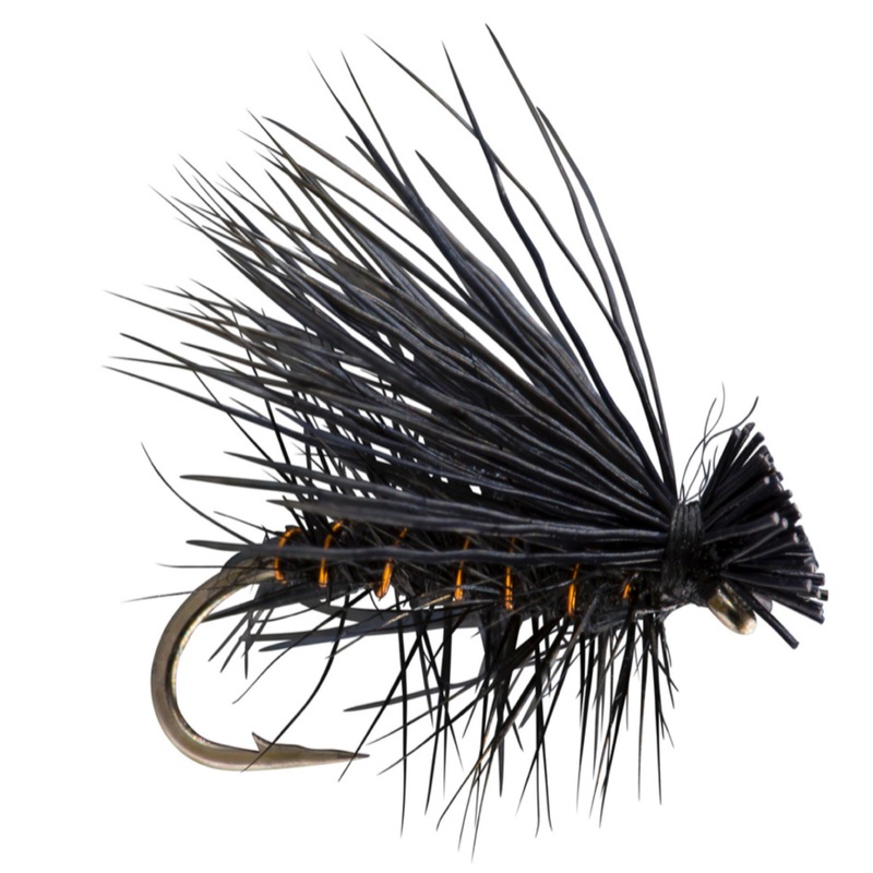 Elk Hair Caddis Black 14