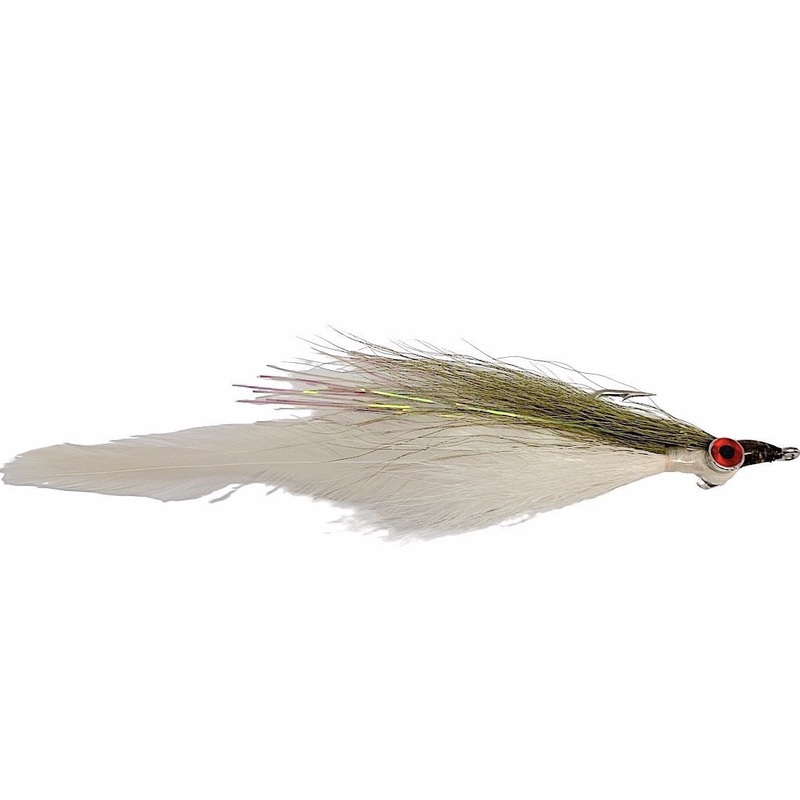 Half And Half 2/0 Olive Over White