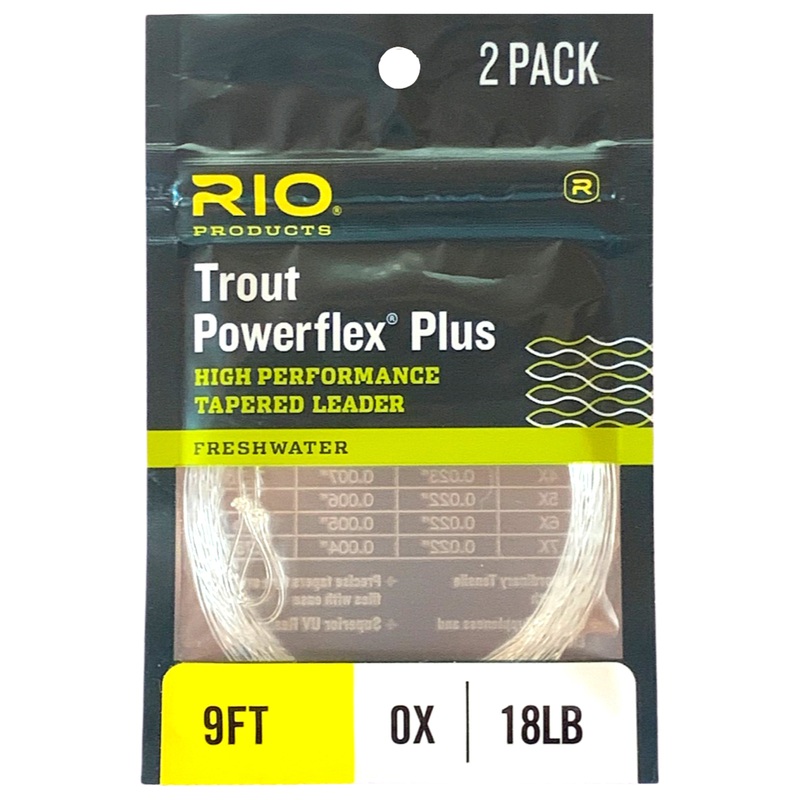 RIO Powerflex Plus Leader 2 Pack 0X