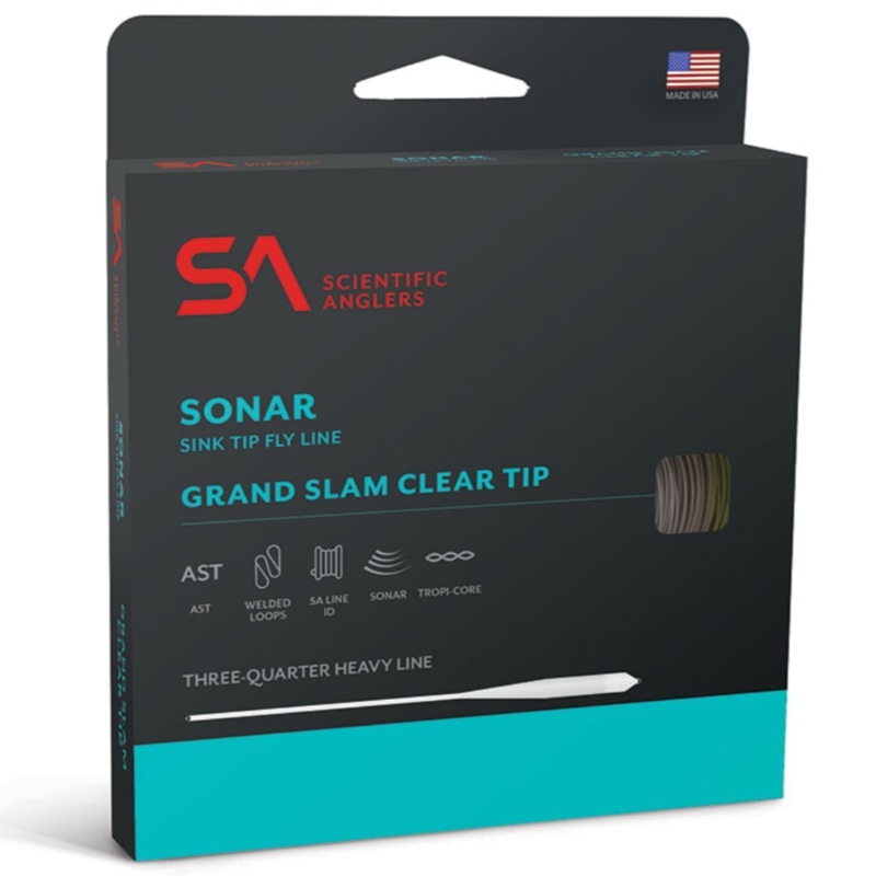 SA SONAR Grand Slam Clear Tip Fly Line WF6F/I
