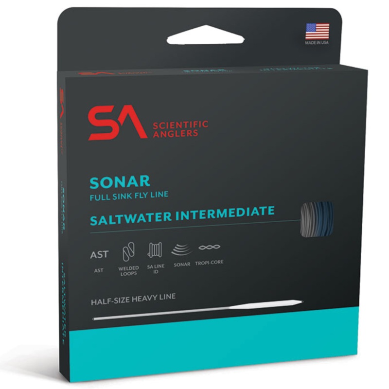 SA SONAR Saltwater Intermediate Fly Line WF7/I