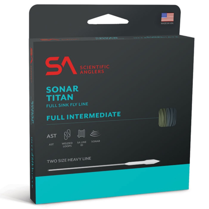 SA SONAR Titan Full Intermediate Fly Line WF6/I