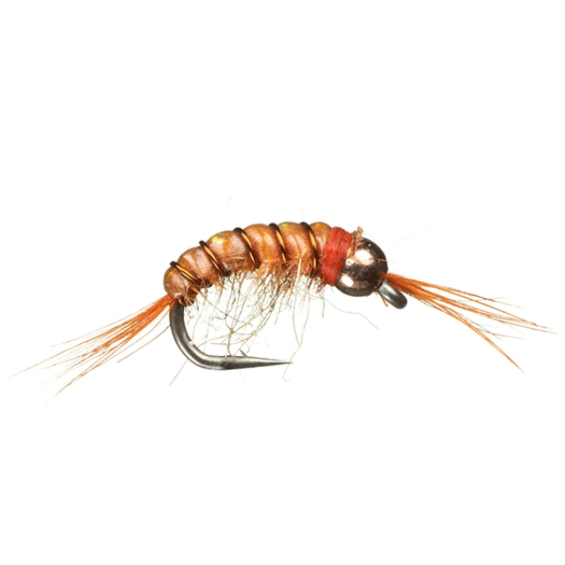 Bead Head Scud Orange 14