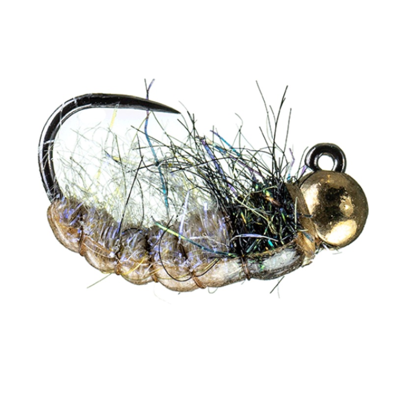 Jig Caddis Pupa Uv Tan 12