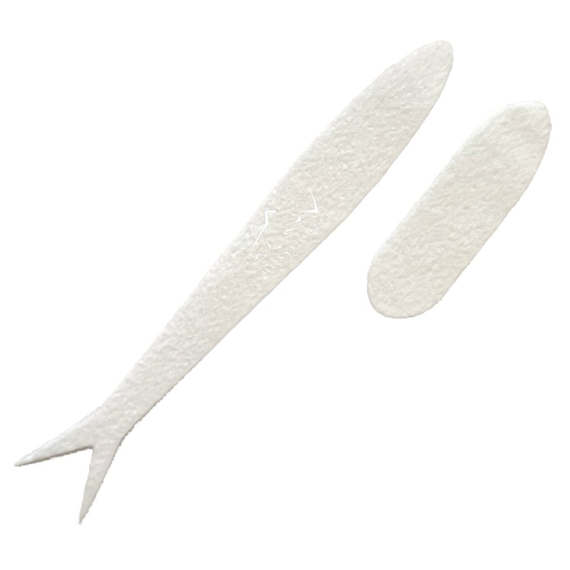 MC Spoon Minnow Body White Small 2.5"