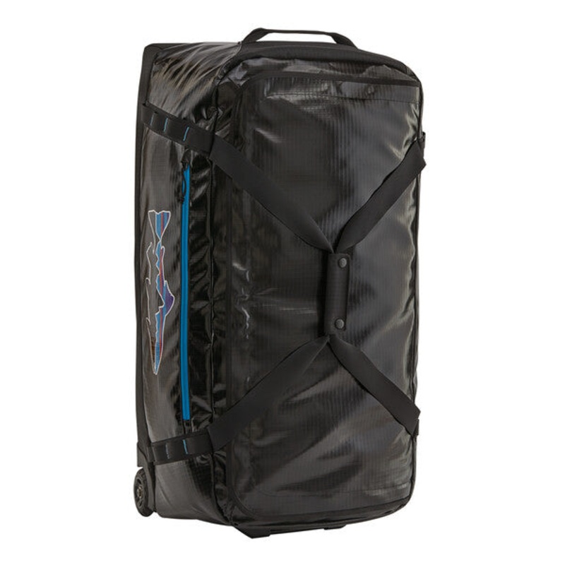 Patagonia Black Hole Wheeled Duffel 100L Black w/Fitz Trout