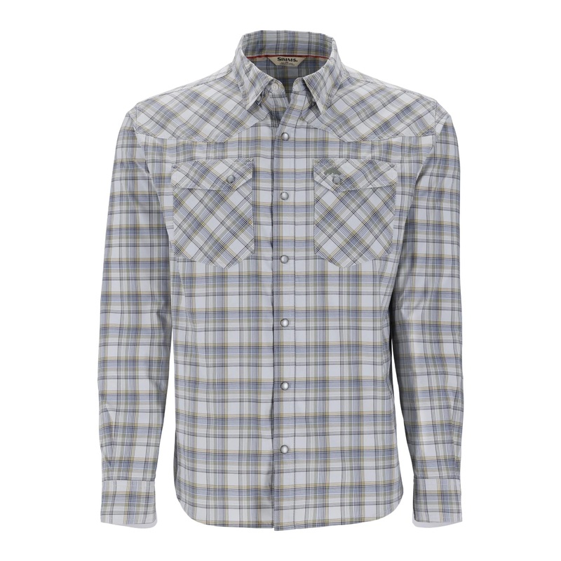 Simms Brackett LS Shirt Sterling Medium