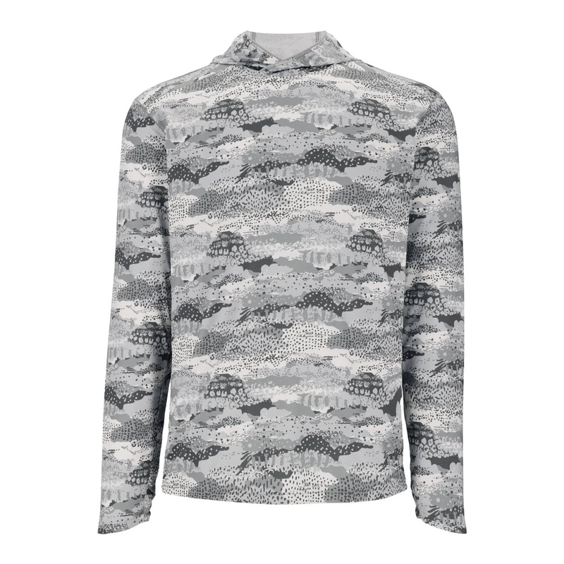 Simms Bugstopper Solarflex Hoody Shroud Sterling Medium