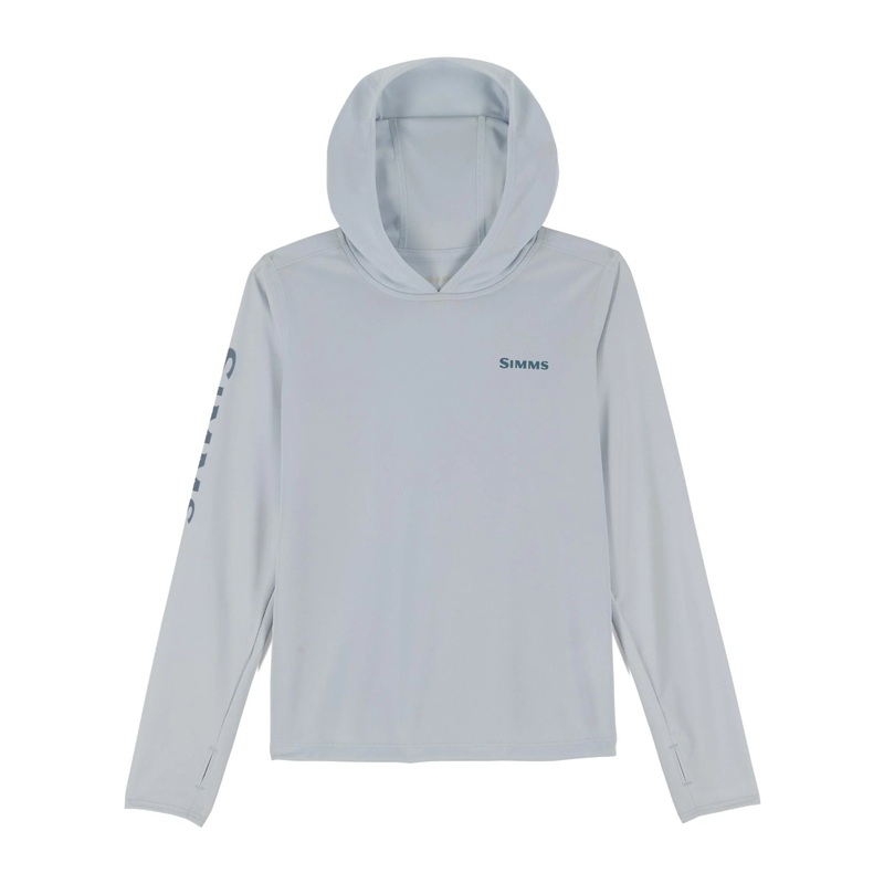 Simms Kids Solar Tech Hoody Bimini Blue Small